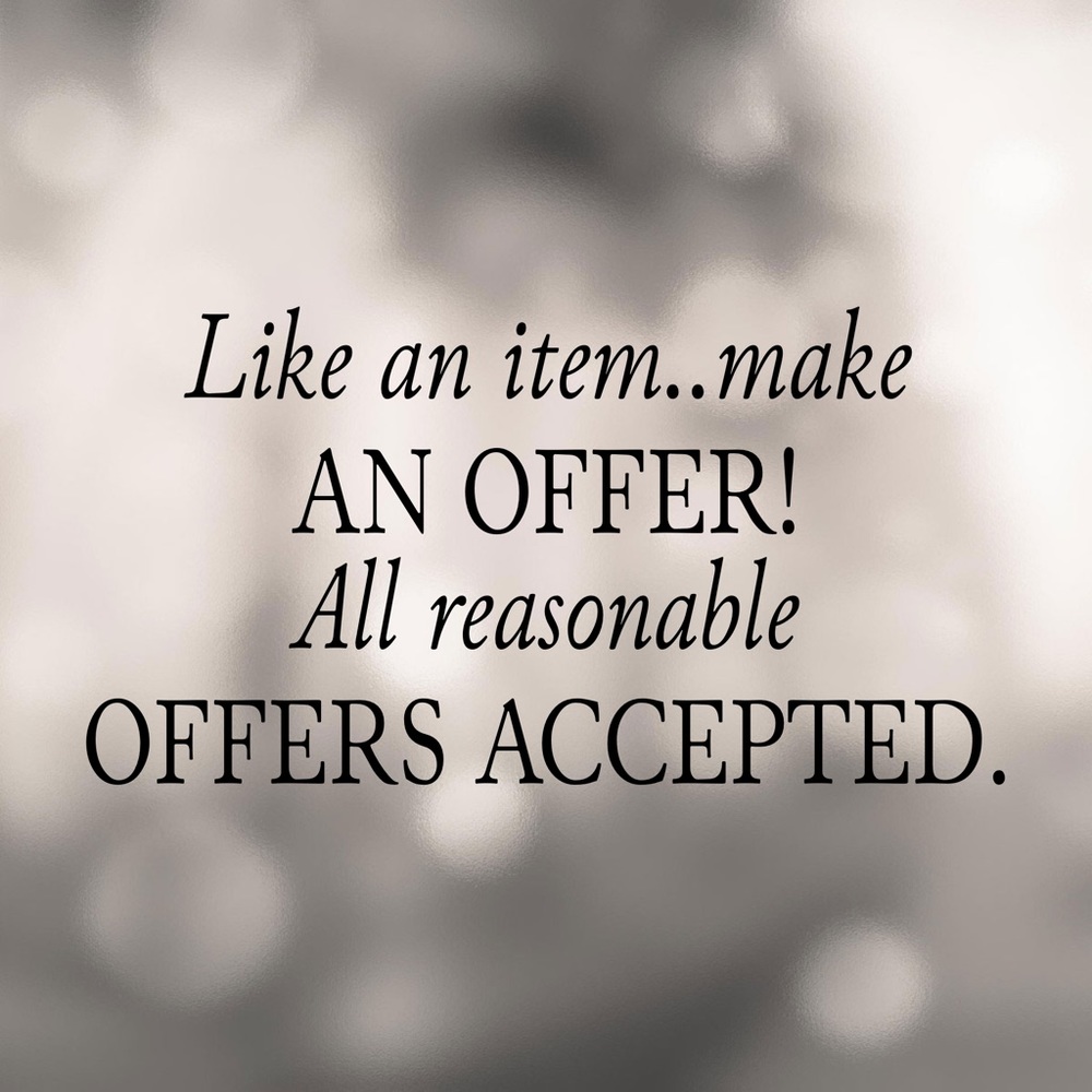 Like an item? Make an offer!